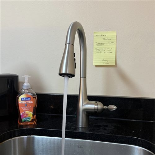 Kitchen faucet repair by Proven Plumbing